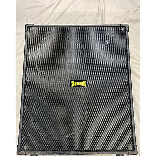 Schroeder Used Schroeder 412L Bass Cabinet