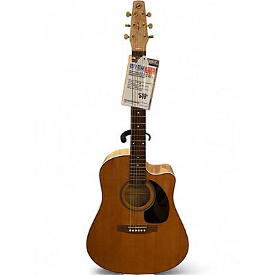 Used Seagull 25th Anniverary CW Fame Maple EQ Flame Maple Acoustic Electric Guitar