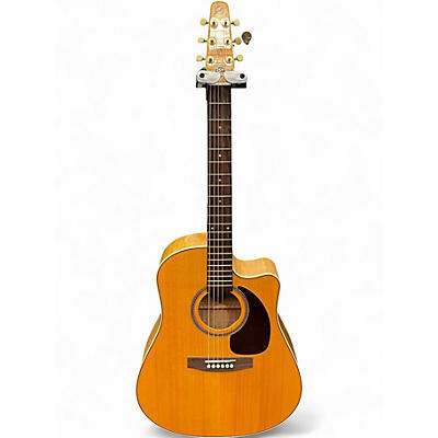 Used Seagull 25th Anniverary CW Flame Maple EQ  Natural Acoustic Guitar