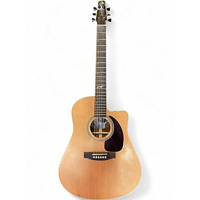 Used Seagull Artist Mosaic CW Natural Acoustic Electric Guitar