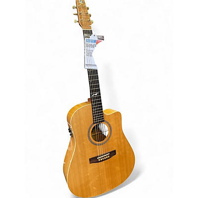 Used Seagull Artist Studio Vintage Natural Acoustic Electric Guitar