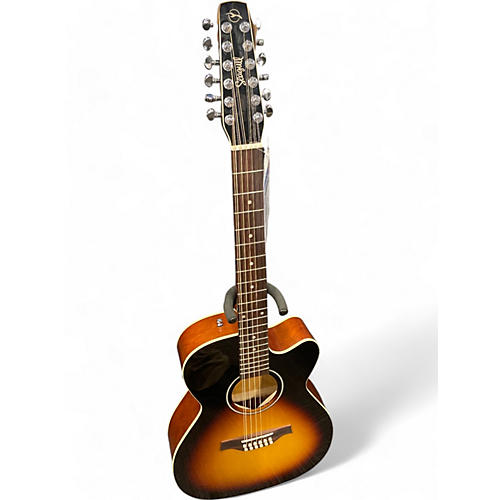 Seagull Used Seagull Coastline S12 AE 3 Color Sunburst 12 String Acoustic Electric Guitar 3 Color Sunburst