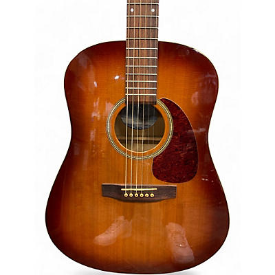 Used Seagull Coastline S6 BURST GT Acoustic Guitar