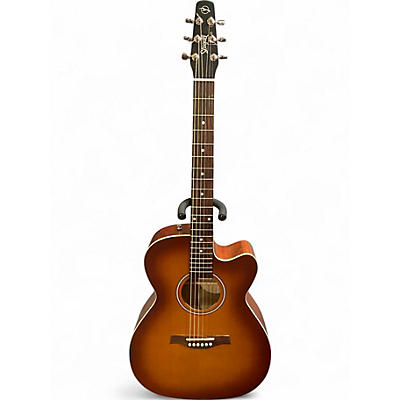Used Seagull Entourage Concert Hall Rustic Burst Acoustic Electric Guitar