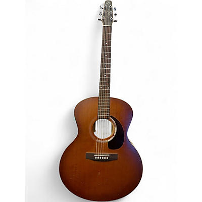 Used Seagull Entourage Mini Jumbo Rustic Burst Acoustic Guitar