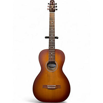 Used Seagull Entourage Rustic Burst Grand 2 Tone Sunburst Acoustic Guitar