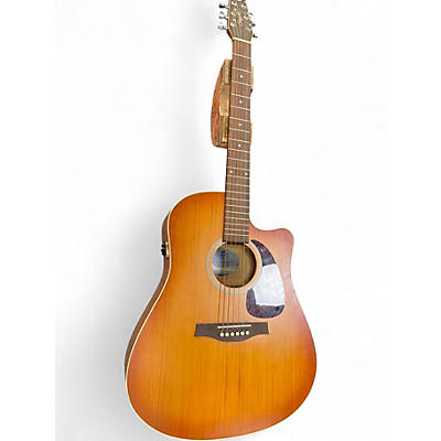 Used Seagull Entourage Rustic Cutaway 2 Color Sunburst Acoustic Electric Guitar