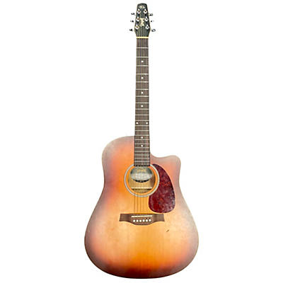 Seagull Used Seagull Entourage Rustic Cutaway 2 Tone Sunburst Acoustic Electric Guitar