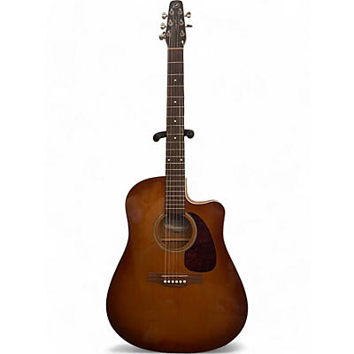 Seagull Used Seagull Entourage Rustic Cutaway 3 Tone Sunburst Acoustic Electric Guitar