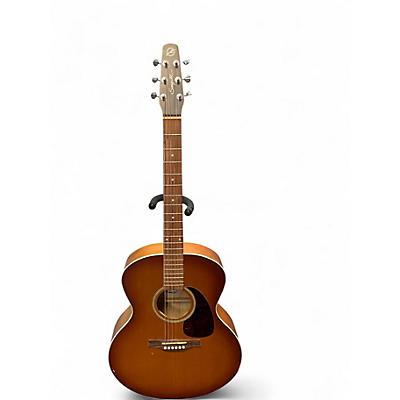 Used Seagull Entourage Rustic Mini Jumbo Natural Acoustic Guitar