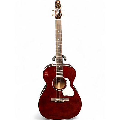 Used Seagull M6 LTD CH EQ Ruby Acoustic Electric Guitar