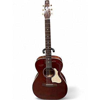 Used Seagull M6 LTD RUBY RED Acoustic Electric Guitar
