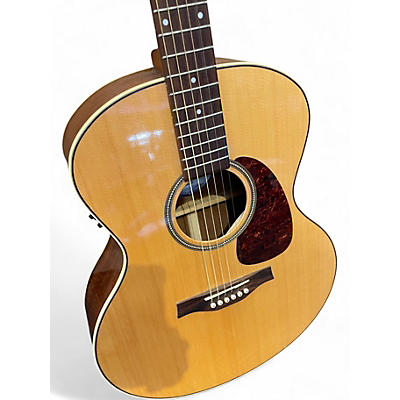 Used Seagull Maritime SWS Mini Jumbo Worn Natural Acoustic Guitar