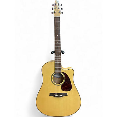 Used Seagull PERFORMER CW FLAME MAPLE QUILT Natural Acoustic Electric Guitar