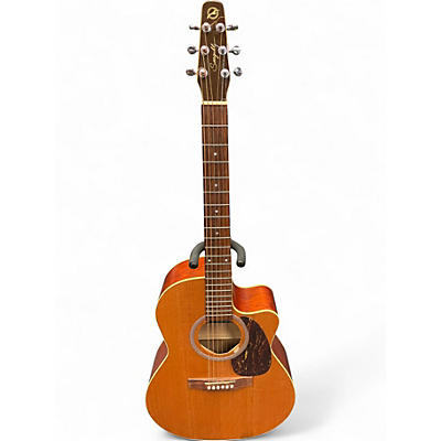 Used Seagull PERFORMER CW FOLK GTQ1 Natural Acoustic Electric Guitar