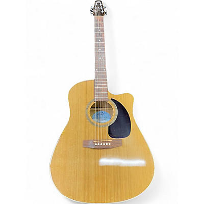 Used Seagull Performer CW GT Q1 Natural Acoustic Electric Guitar