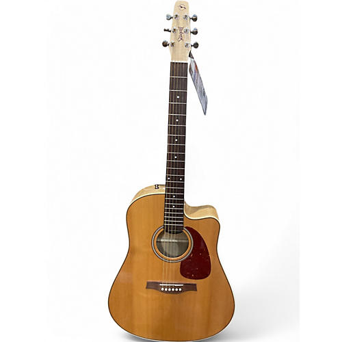 Used Seagull Performer CW HG QIT Natural Acoustic Electric Guitar Natural