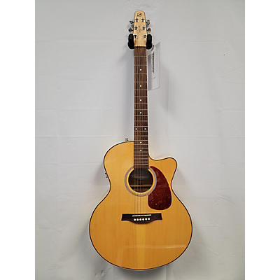 Seagull Used Seagull Performer CW Mini Jumbo HG QIT Natural Acoustic Guitar