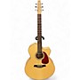 Used Seagull Performer CW Mini-Jumbo  flame maple HG QIT Cutaway Natural Acoustic Electric Guitar Natural