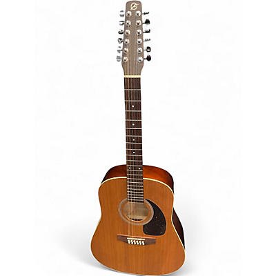 Used Seagull S12 + cedar 12 Natural 12 String Acoustic Guitar