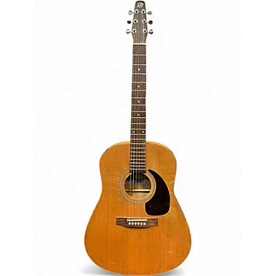 Used Seagull S6 Brown Acoustic Guitar