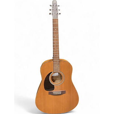Used Seagull S6 Left Handed Natural Acoustic Guitar