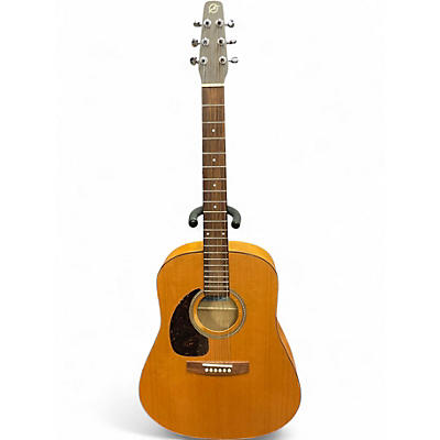 Used Seagull S6 Left Handed Natural Acoustic Guitar