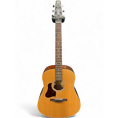 Used Seagull S6 Left Handed Natural Acoustic Guitar