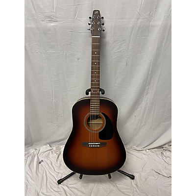 Seagull Used Seagull S6 Plus 2 Tone Sunburst Acoustic Guitar