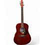 Used Seagull S6 Red Acoustic Guitar Red