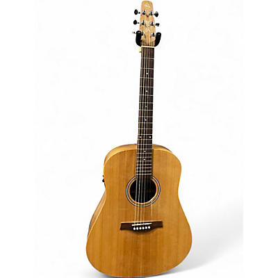 Used Seagull WALNUT EQ Natural Acoustic Electric Guitar