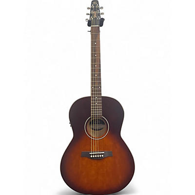 Used Seagull entourage folk qit burnt umber Acoustic Electric Guitar