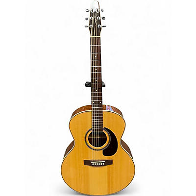 Used Seagull maritime mini jumbo gloss Natural Acoustic Guitar