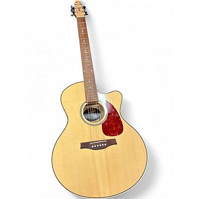 Used Seagull performer Natural Acoustic Electric Guitar