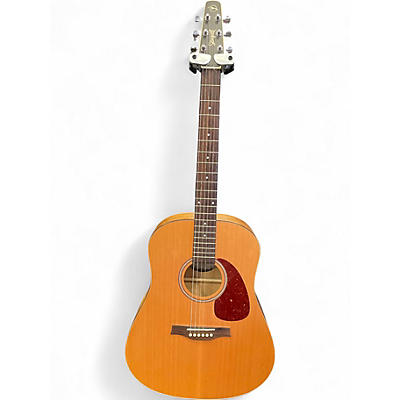 Used Seagull s6 QIT Mahogany Acoustic Electric Guitar