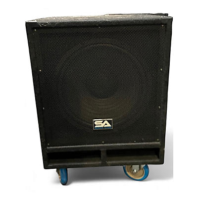 Used Seismic Audio Baby Tremor Powered Subwoofer
