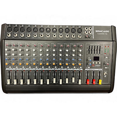 Used Seismic Audio LANDSLIDE 12-P Powered Mixer