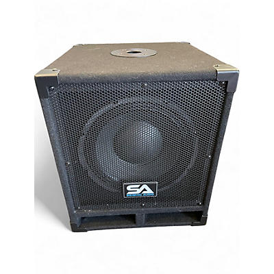 Used Seismic Audio Really Mini Tremor Powered Subwoofer