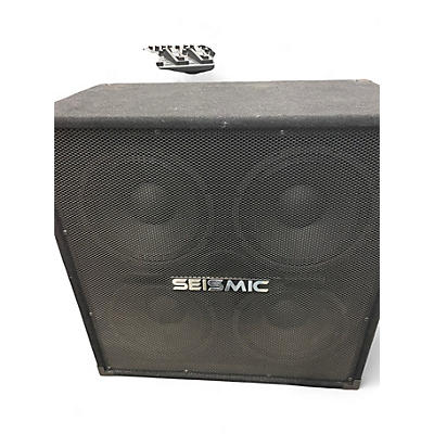 Used Seismic Audio SA-410 450W 4X10 8 Ohm Bass Cabinet