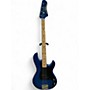 Used Seiwa ROCKMAN SERIES Blue Electric Bass Guitar Blue