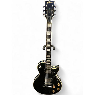 Used Sekova Single Cut Black Solid Body Electric Guitar