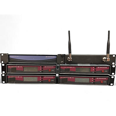 Used Sennheiser 4 EW100 G2 with ASP2 and Antenna Wireless System