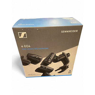 Used Sennheiser E604 3 pack Drum Microphone
