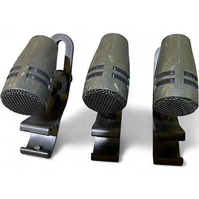 Used Sennheiser E604 SET OF 3 Dynamic Microphone