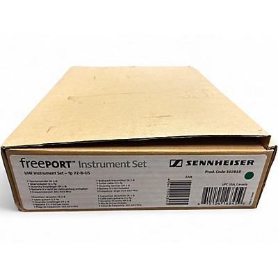 Used Sennheiser Freeport Wireless Instrument SetEM1-B Instrument Wireless System