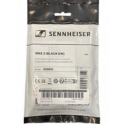 Used Sennheiser MKE 2 (BLACK EW0 Condenser Microphone