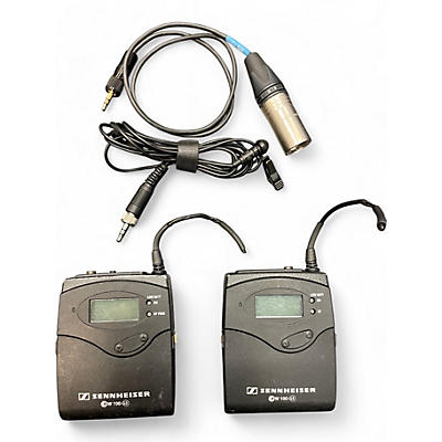 Sennheiser Used Sennheiser SK100 Body Pack Transmitter and EK100 Diversity Receiver Lavalier Wireless System