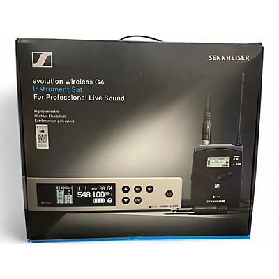 Used Sennheiser Sennheiser Evolution G4 Instrument Set Instrument Wireless System