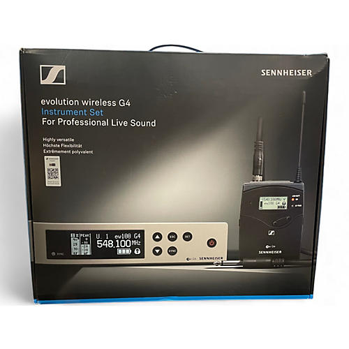 Used Sennheiser Sennheiser Evolution G4 Instrument Set Instrument Wireless System
