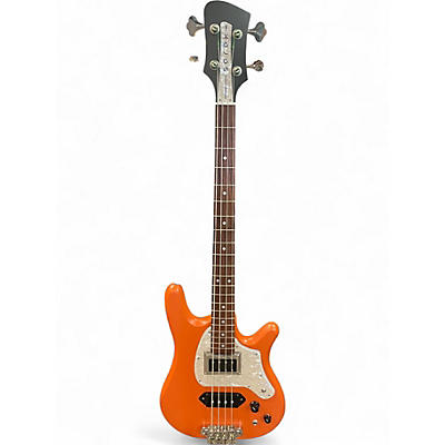 Used Serek MIDWESTERN 2 Orange Electric Bass Guitar